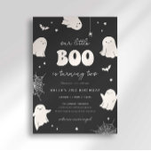 Little Boo krijgt twee verjaardagsuitnodigingen Kaart