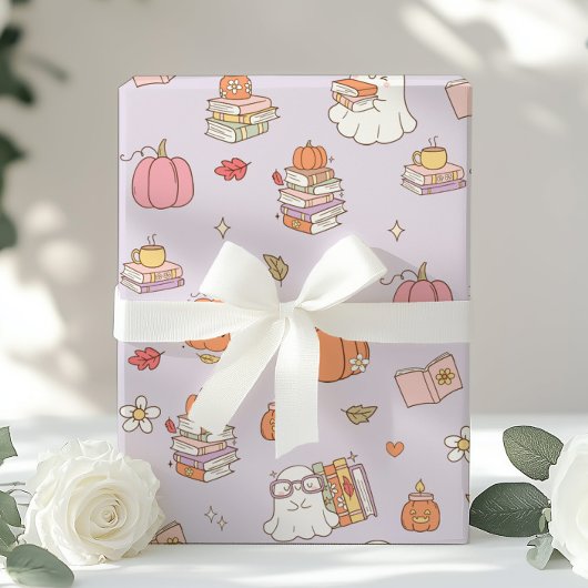 Little Boo Lila grillige boeken Baby shower Cadeaupapier