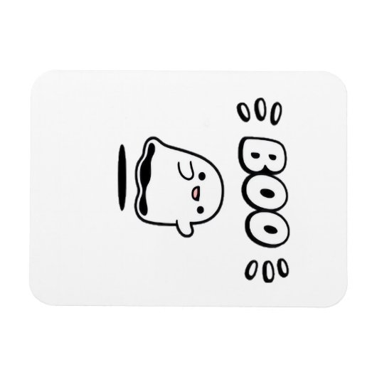 Little Boo Minimal Style Magneet (Horizontaal)