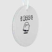 Little Boo Minimal Style Ornament (voorkant)