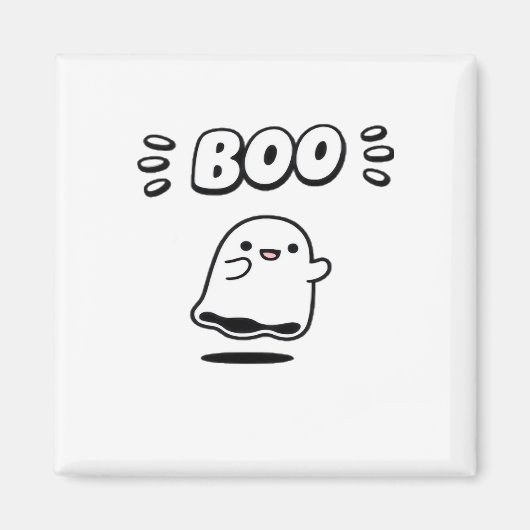 Little Boo Minimale Stijl Magneet (Voorkant)