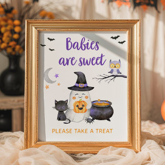 Little Boo Neutrale Baby's zijn Lief Bord Poster