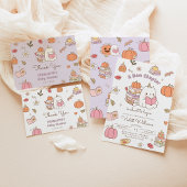 Little Boo Nieuw Chapter Herfst Herfst Baby shower Kaart