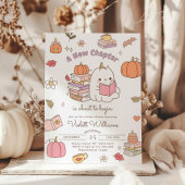 Little Boo Nieuw Chapter Herfst Herfst Baby shower Kaart