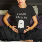 Little BOO on Way Halloween Ghost Pregnancy T-shirt