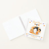 Little Boo Oranje Baby shower Gastenboek Notitieboek (Binnen)