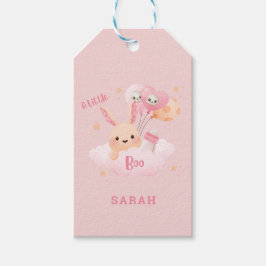 Little Boo Pink Halloween Baby shower Cadeaulabel
