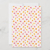 Little Boo Pink Halloween Tweede Verjaardag Kaart (Achterkant)