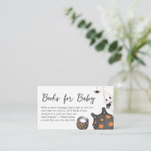 Little Boo Pumpkin Halloween Baby Boeken voor Baby Informatiekaartje (Staand voorkant)