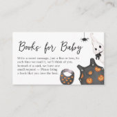 Little Boo Pumpkin Halloween Baby Boeken voor Baby Informatiekaartje (Voorkant)
