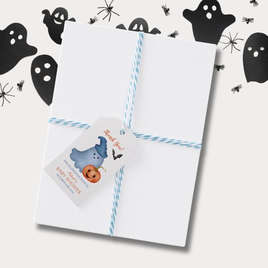 Little Boo Pumpkin Halloween Baby shower Favoriet  Cadeaulabel