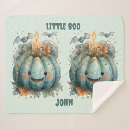 Little Boo Pumpkin voor jongens Sherpa Deken