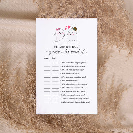 Little Boo Schattige Baby shower Guess wie zei het