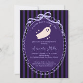 Little boo schattige geest Halloween baby shower I Kaart (Voorkant)