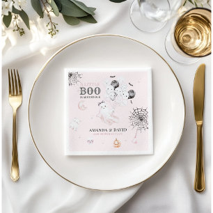 Little Boo Schattige Ghost Halloween Baby Girl Sho Servet