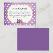 Little Boo Schattige Ghost Halloween Book Request  Informatiekaartje (Voorkant / Achterkant)