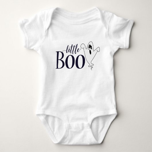Little Boo Schattige Halloween Ghost Romper (Voorkant)
