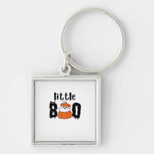 Little Boo Schattige Halloween pompoen Cat  Styl Sleutelhanger