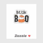 Little Boo Schattige Halloween pompoen Cat  Styl Sticker (Vel)