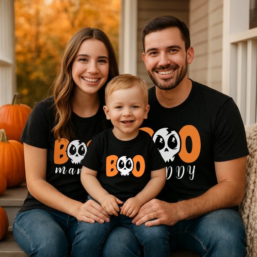 Little Boo Schattige Skull Halloween Kinder Shirts