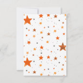 Little BOO Schattige & Spooky Halloween Baby showe Bedankkaart (Achterkant)