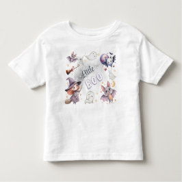 Little Boo Schattige Spooky Halloween Verjaardag T Kinder Shirts