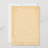 Little Boo Shower Halloween Ghost Baby shower Inv Kaart (Achterkant)