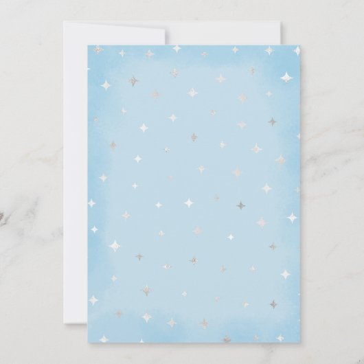 Little Boo Shower Halloween Ghost Baby shower Kaart (Achterkant)