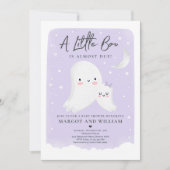 Little Boo Shower Halloween Ghost Baby shower Kaart (Voorkant)