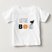 Little Boo sinaasappel pompoen kat op maat Hallowe (Voorkant)