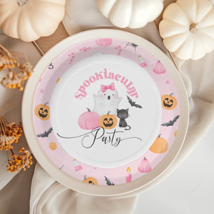 Little Boo Spooktacular verjaardagsfeestje Papieren Bordje