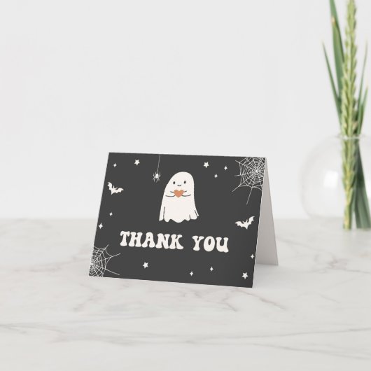Little Boo Thank You Card Bedankkaart (Voorkant)