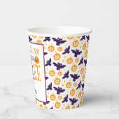 Little Boo Turning 3 Halloween 3rd Birthday Papieren Bekers (Links)