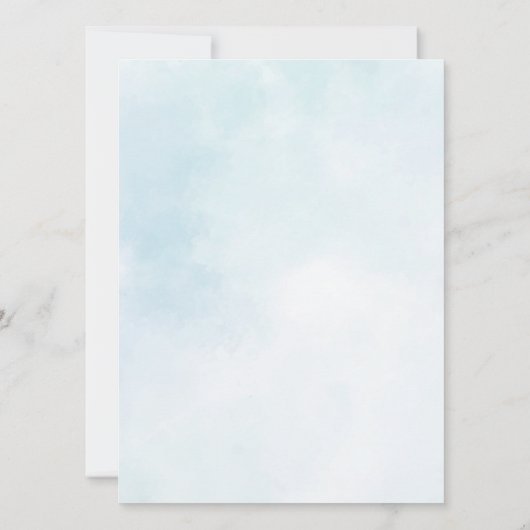 Little Boo Uitnodiging voor verjaardagsfeestje (Achterkant)