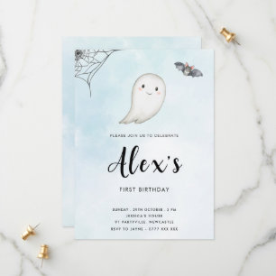 Little Boo Uitnodiging voor verjaardagsfeestje