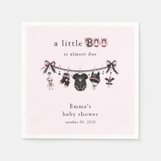 Little Boo Waslijn Meisje Baby Shower Servet