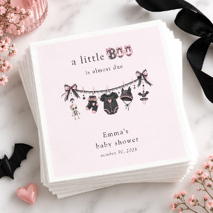 Little Boo Waslijn Meisje Baby Shower Servet