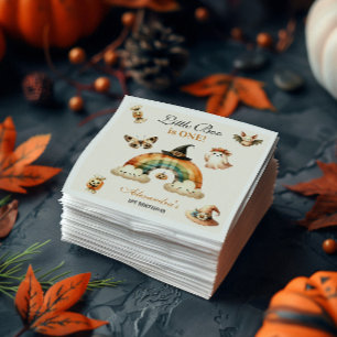 Little Boo Western eerste verjaardag Servet