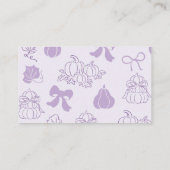 Little Boo Whimsical Books voor baby Informatiekaartje (Achterkant)