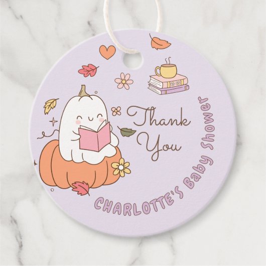 Little Boo Whimsical New Chapter Dank je wel Bedankjes Labels (Voorkant)
