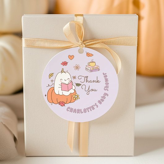 Little Boo Whimsical New Chapter Dank je wel Bedankjes Labels
