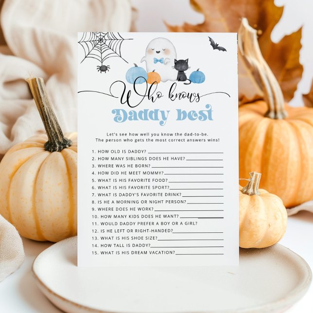 Little Boo Wie kent papa beste baby shower spel (Creator heeft geüpload)