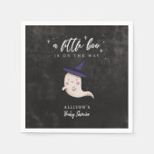 Little Boo Witch Ghost Baby shower Servet (Voorkant)