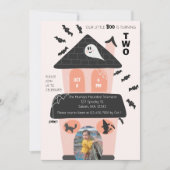 Little Boo wordt twee griezelige schattig Kaart (Voorkant)