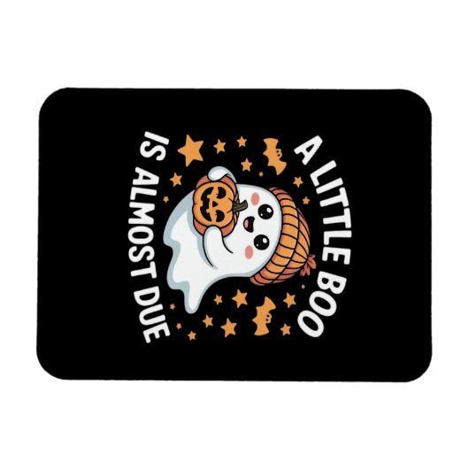 Little Book is bijna te wijten aan Halloween zwang Magneet (Horizontaal)