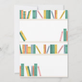 Little Book Lover Storybook Baby shower Kaart (Achterkant)
