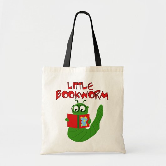 Little Bookworm Tshirts and Gifts Tote Bag (Voorkant)