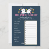 Little Boos - Raad de prijs Baby shower spel Kaart (Voorkant)