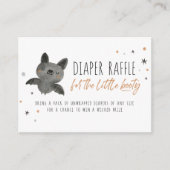 Little BOOty Luier Raffle Behuizing Kaart (Voorkant)