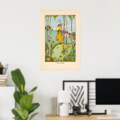 Little Bop Peep - Poster met kinderrijmpje (Thuiskantoor)